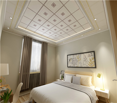 鋁扣板圓形吊頂-鋁方通吊頂拼裝成圓形后怎么樣