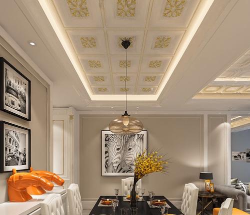 古典鋁扣板吊頂-中式鋁扣板吊頂