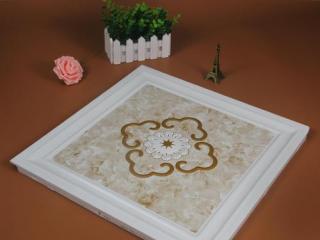 歐式藝術集成吊頂-簡歐式鋁扣板吊頂效果圖好看嗎