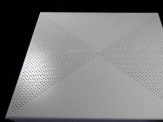 鋁扣板吊頂有限公司-沖孔鋁扣板吊頂的特點