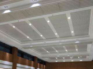 齊哈爾鋁扣板吊頂-辦公室吊頂應該選擇鋁扣板還是鋁單板