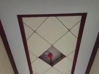 大廳半吊鋁扣板效果圖-室內鋁扣板廠家分享鋁扣板吊頂效果圖