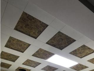 歐式吊頂鋁扣板-客廳鋁扣板吊頂風格