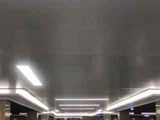 客廳吊頂鋁扣板的大圖-客廳鋁蜂窩板吊頂實景圖