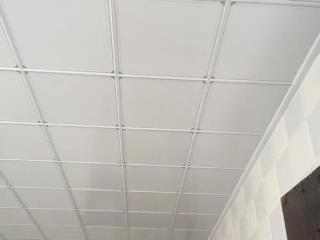衛生間掉鋁扣板過程-衛生間鋁扣板吊頂安裝注意這幾點才不吃虧