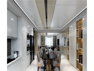 客廳鋁蜂窩板吊頂裝出來效果這么好，一定要了解下！