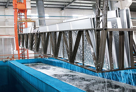 滾涂辦公室鋁扣板